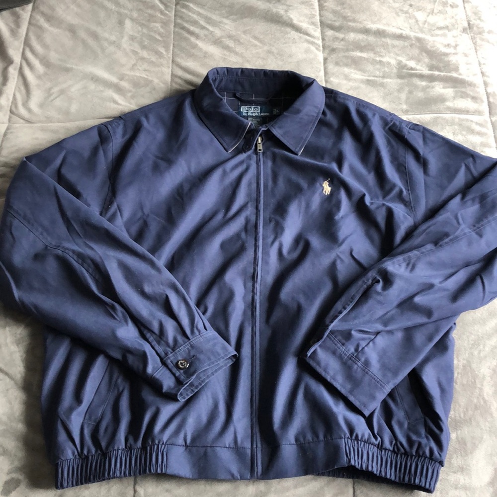 Polo by Ralph Lauren light jacket sz L Blue